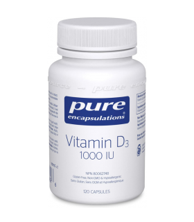 Pure Encapsulations Vitamin D3 1000 IU 120 Capsules | Unbeatable Prices, Daily Deals | VITASHOP