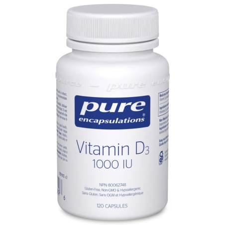 Pure Encapsulations Vitamin D3 1000 IU 120 Capsules | Unbeatable Prices, Daily Deals | VITASHOP