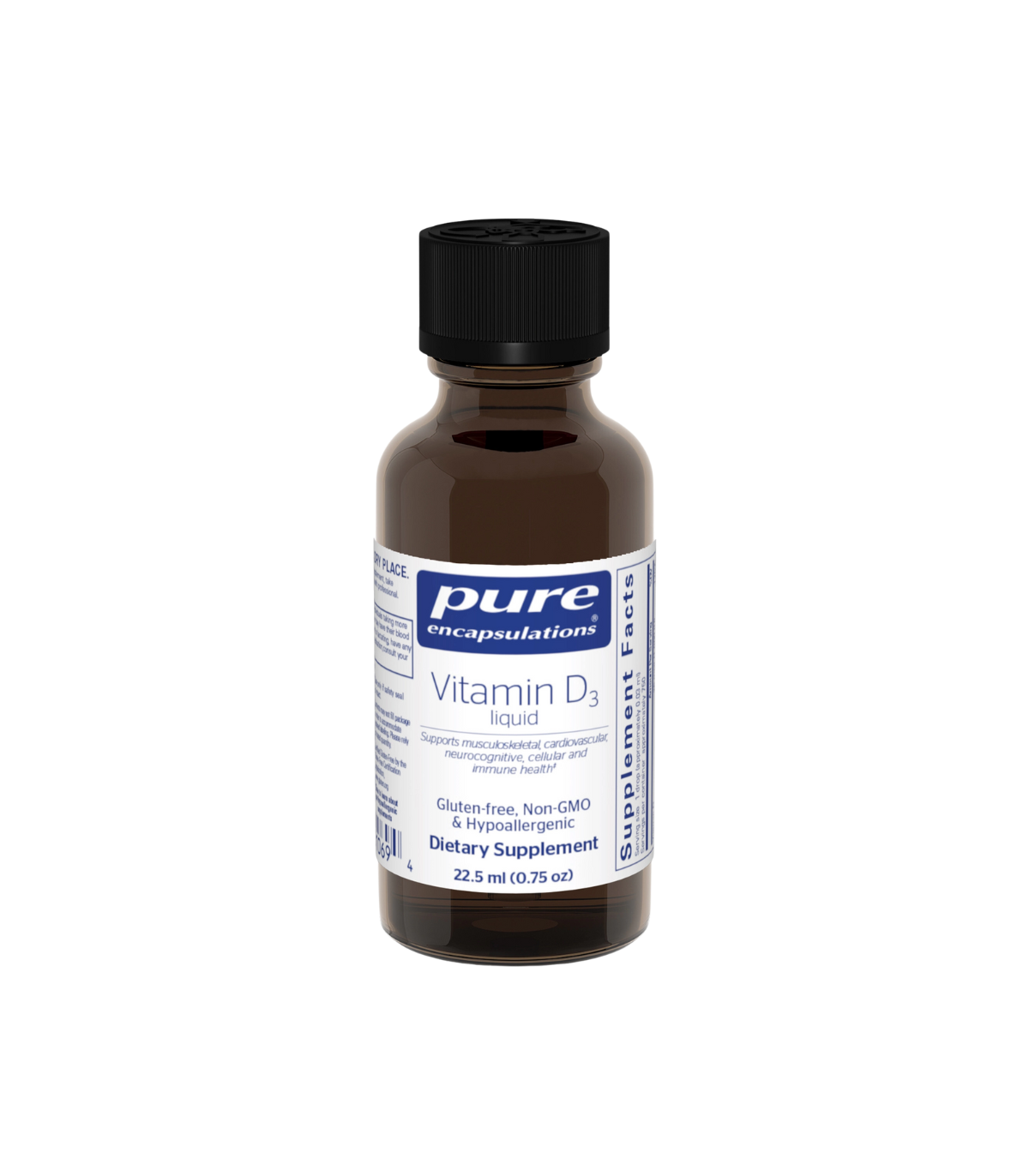 Pure Encapsulations Vitamin D3 liquid 22.5 ml | Unbeatable Prices, Daily Deals | VITASHOP