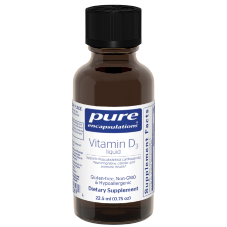 Pure Encapsulations 퓨어 인캡슐레이션 비타민 D3액 22.5ml | 매일 업데이트되는 특가 상품 | VITASHOP