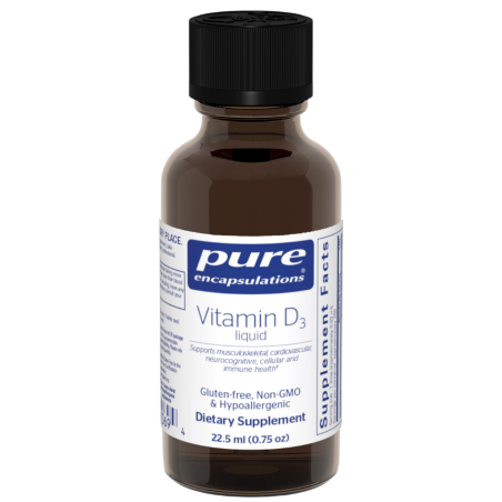 Pure Encapsulations Vitamin D3 liquid 22.5 ml | Unbeatable Prices, Daily Deals | VITASHOP