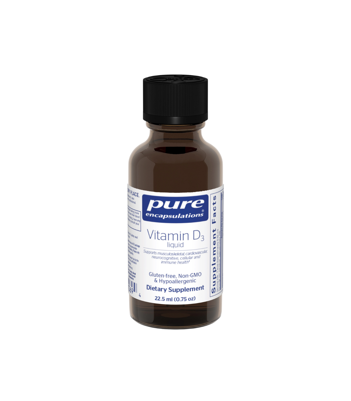 Pure Encapsulations 퓨어 인캡슐레이션 비타민 D3액 22.5ml | 매일 업데이트되는 특가 상품 | VITASHOP