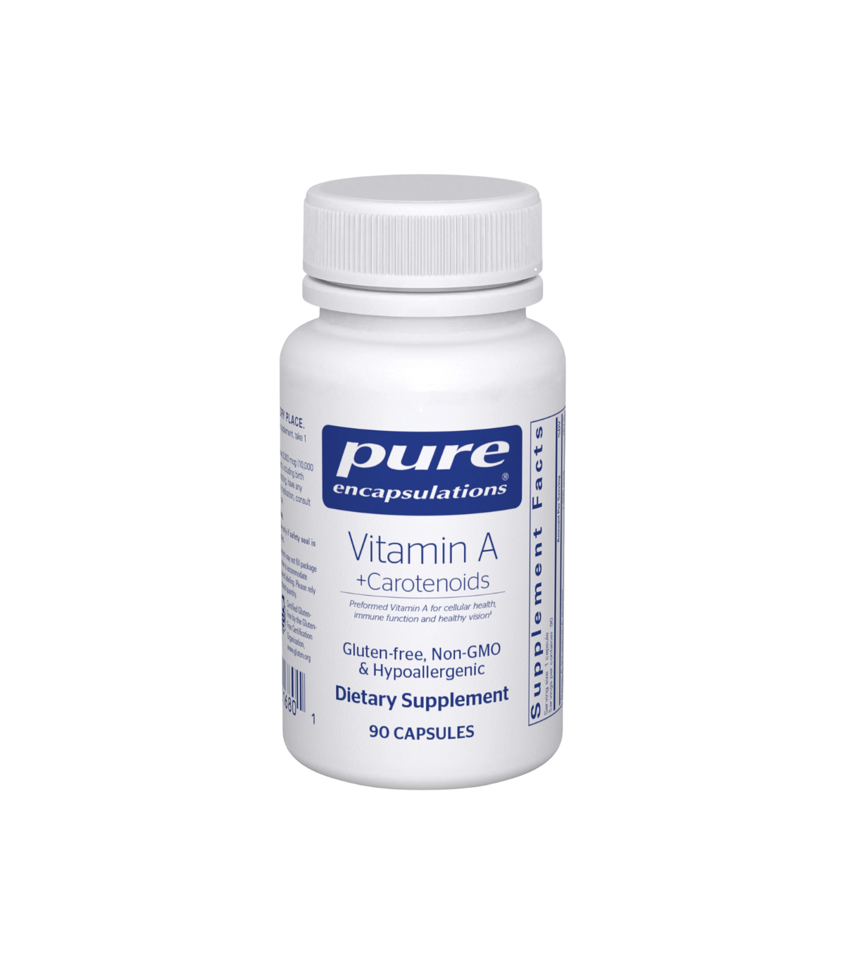 Pure Encapsulations Vitamin A + Carotenoids 90 Capsules | 每天不同折扣, 全网最低价格 | 种类齐全的保健品店铺 VITASHOP, 只有你想不到, 没有你买不到 !