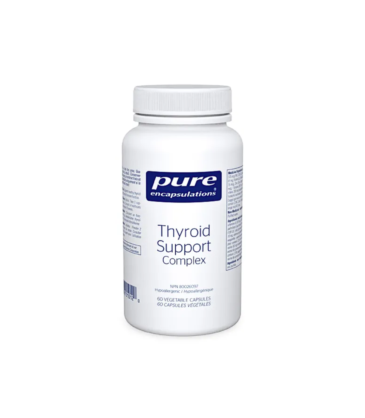Pure Encapsulations Thyroid Support Complex 60 Capsules | Unbeatable Prices, Daily Deals | VITASHOP