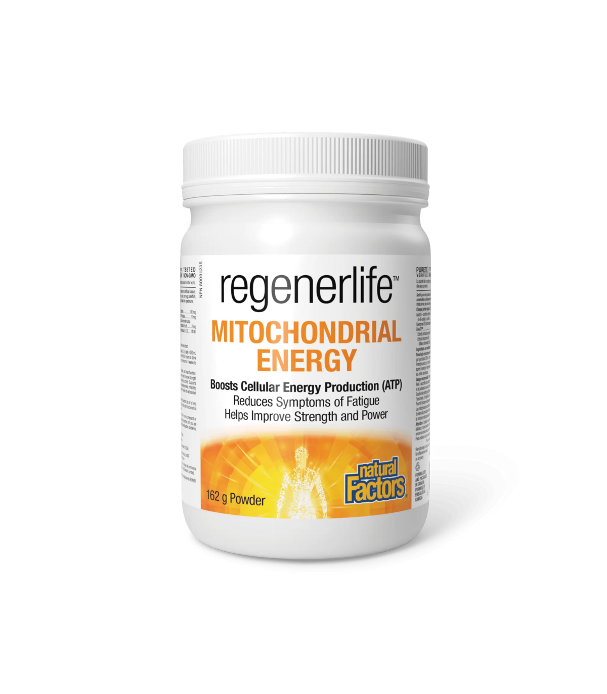 Natural Factors RegenerLife Increases Mitochondrial Energy, 162 g | Unbeatable Prices, Daily Deals | VITASHOP
