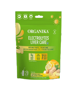 Organika 使用水飞蓟、胆碱和 NAC 电解质护肝
