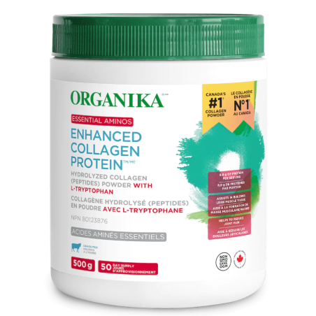 Organika Essential Aminos Enhanced Collagen Protein 500g | Unbeatable Prices, Daily Deals | VITASHOP