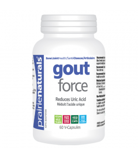 Prairie Naturals Gout-Force 60 Veg 캡슐 | 매일 업데이트되는 특가 상품 | VITASHOP