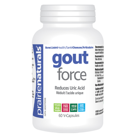 Prairie Naturals Gout-Force 60 Veg Capsules | Unbeatable Prices, Daily Deals | VITASHOP