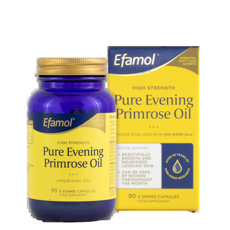 Efamol Efamol Beautiful-Skin Evening Primrose Oil 500 mg 90 Capsules | Unbeatable Prices, Daily Deals | VITASHOP
