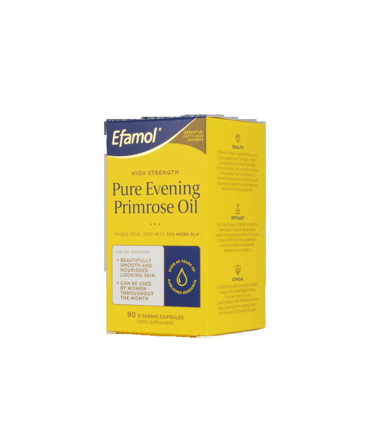 Efamol Efamol Beautiful-Skin Evening Primrose Oil 500 mg 90 Capsules | Unbeatable Prices, Daily Deals | VITASHOP