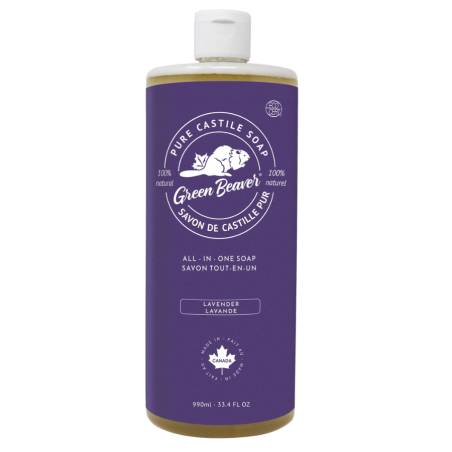 Green Beaver Co. All Purpose Castille Soap Lavender 990 ml | Unbeatable Prices, Daily Deals | VITASHOP