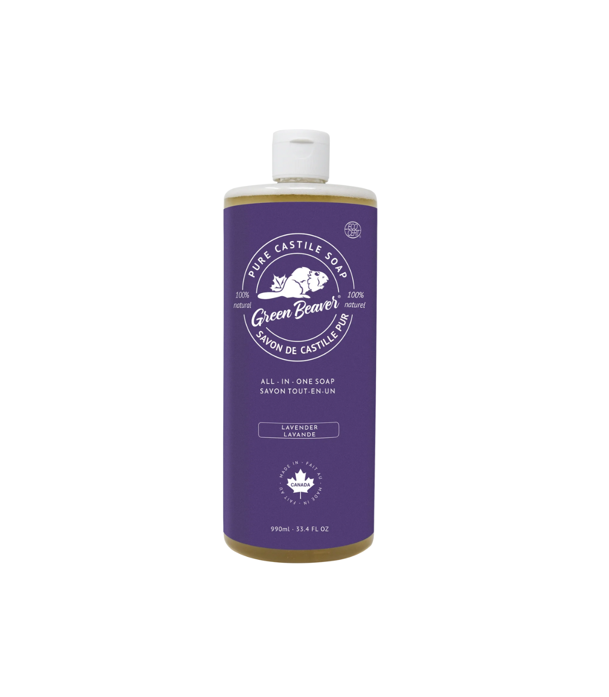 Green Beaver Co. All Purpose Castille Soap Lavender 990 ml | Unbeatable Prices, Daily Deals | VITASHOP
