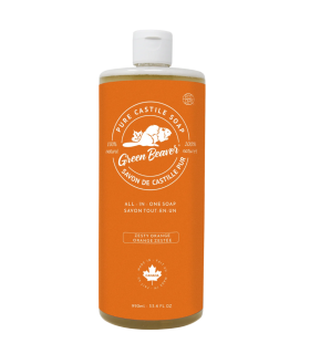 Green Beaver Co. All Purpose Castille Soap Orange 990 ml | Unbeatable Prices, Daily Deals | VITASHOP