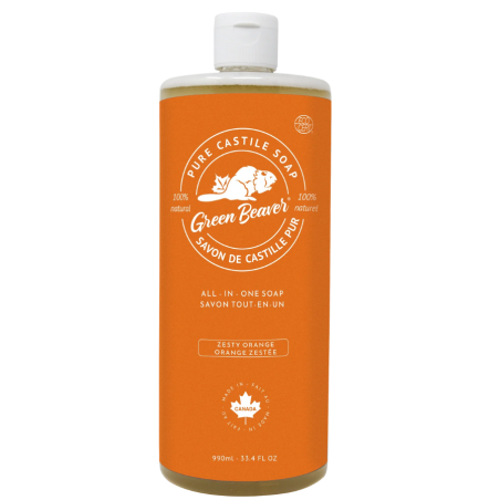 Green Beaver Co. All Purpose Castille Soap Orange 990 ml | Unbeatable Prices, Daily Deals | VITASHOP