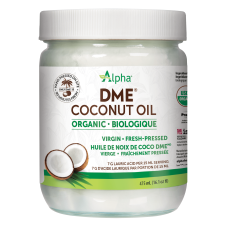 DME™ Raw Organic Virgin Coconut Oil 475 ml | Safest & Easiest Shopping Vitamins Online | VITASHOP