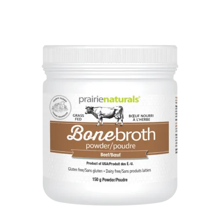 Prairie Naturals Organic Grass-Fed Beef Bone Broth 150 g | Unbeatable Prices, Daily Deals | VITASHOP
