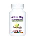 Active Mag 含牛磺酸和钾 30 粒蔬菜胶囊