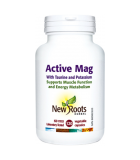New Roots 타우린과 칼륨 120 식물성 캡슐을 가진 활동적인 Mag | 매일 업데이트되는 특가 상품 | VITASHOP