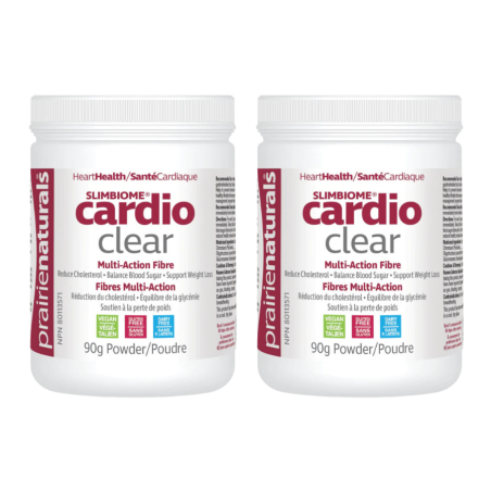 Prairie Naturals [2 for Deal] SlimBiome Cardio Clear Multi-Action Fibre 90 g | Unbeatable Prices, Daily Deals | VITASHOP