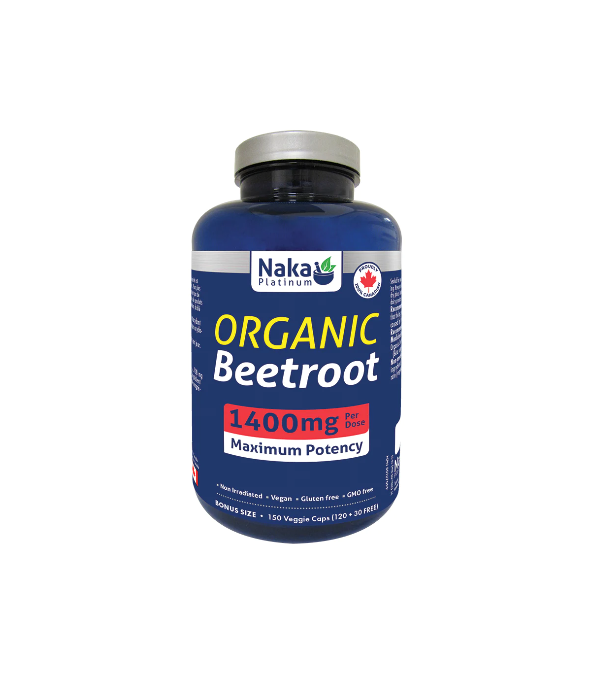 Naka Platinum Organic Beetroot 150 vcaps | Unbeatable Prices, Daily Deals | VITASHOP
