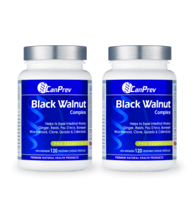 CanPrev [2 for Deal] Black Walnut Complex 120 v-caps | Unbeatable Prices, Daily Deals | VITASHOP