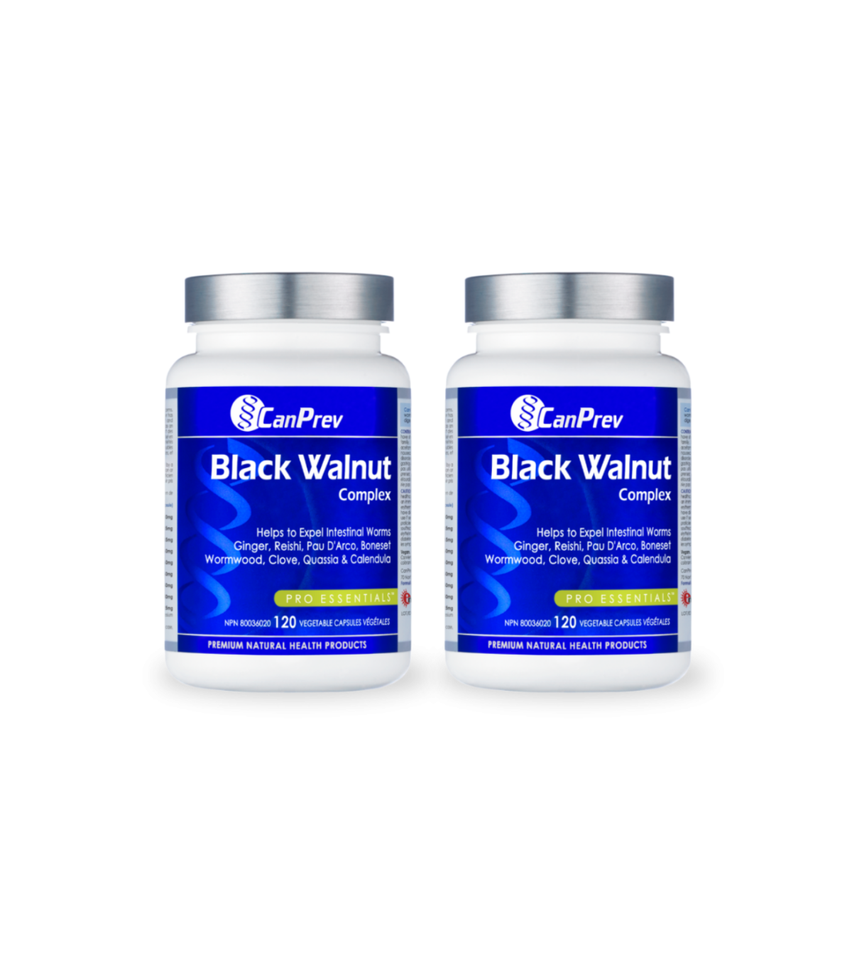 CanPrev [2 for Deal] Black Walnut Complex 120 v-caps | Unbeatable Prices, Daily Deals | VITASHOP