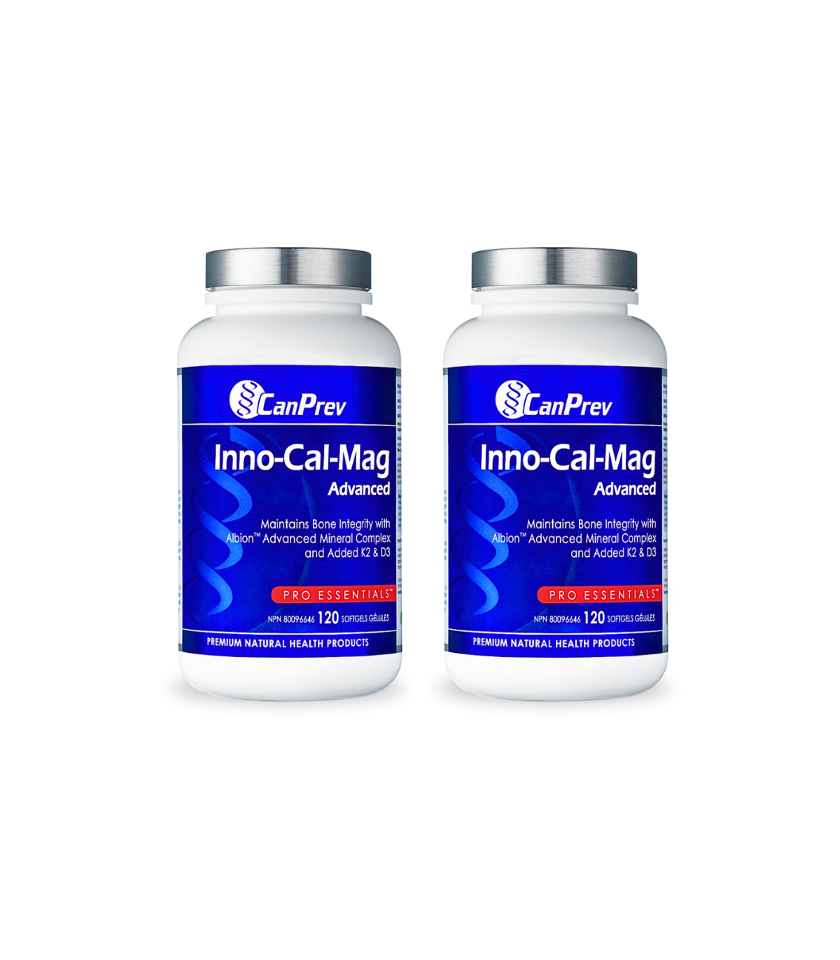 CanPrev [2 for Deal] Inno-Cal-Mag Advanced 120 softgels | Unbeatable Prices, Daily Deals | VITASHOP