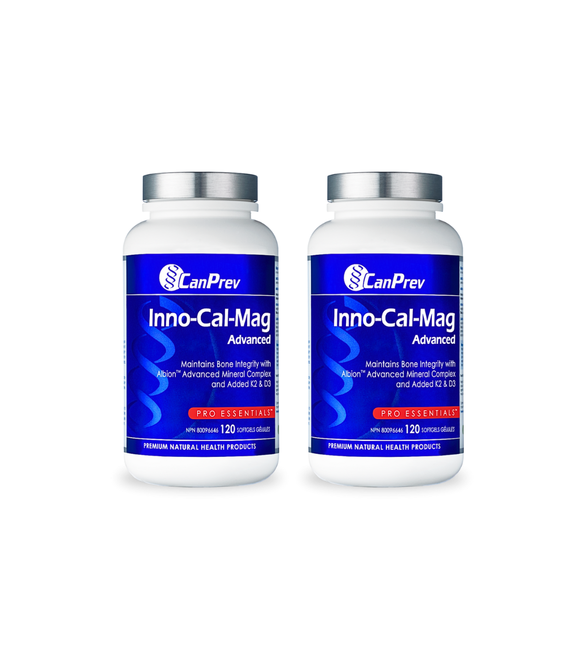 CanPrev [2 for Deal] Inno-Cal-Mag Advanced 120 softgels | Unbeatable Prices, Daily Deals | VITASHOP