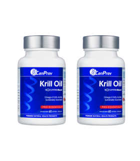 CanPrev [2 for Deal] 크릴 오일 60 Softgels | 매일 업데이트되는 특가 상품 | VITASHOP