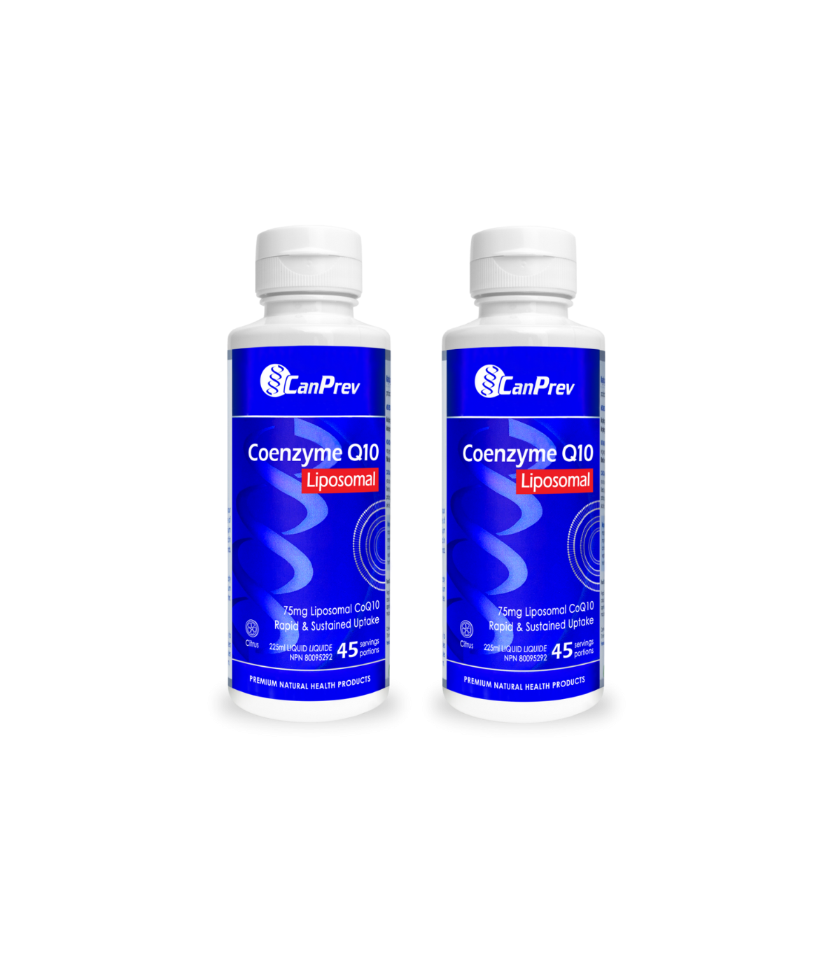 CanPrev [2 for Deal] Liposomal Coenzyme Q10 75mg Citrus 225 ml | Unbeatable Prices, Daily Deals | VITASHOP