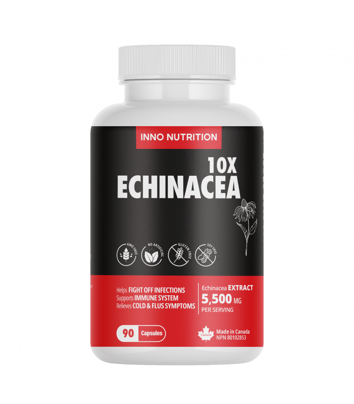 Echinacea 10X 90 Capsules