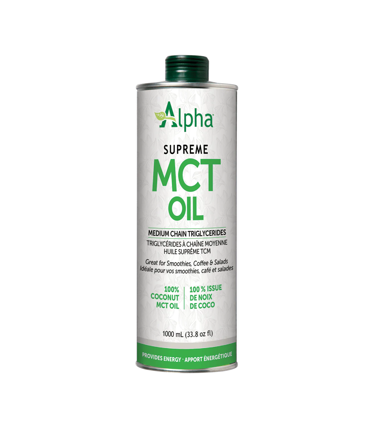 Alpha Health Products Supreme 60/40 MCT Oil 1 L | Unbeatable Prices, Daily Deals | VITASHOP