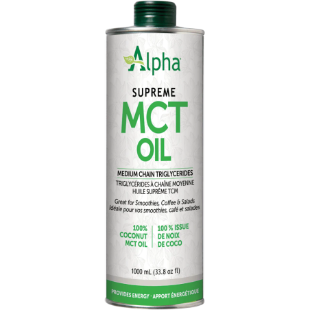 Alpha Health Products Supreme 60/40 MCT Oil 1 L | Unbeatable Prices, Daily Deals | VITASHOP