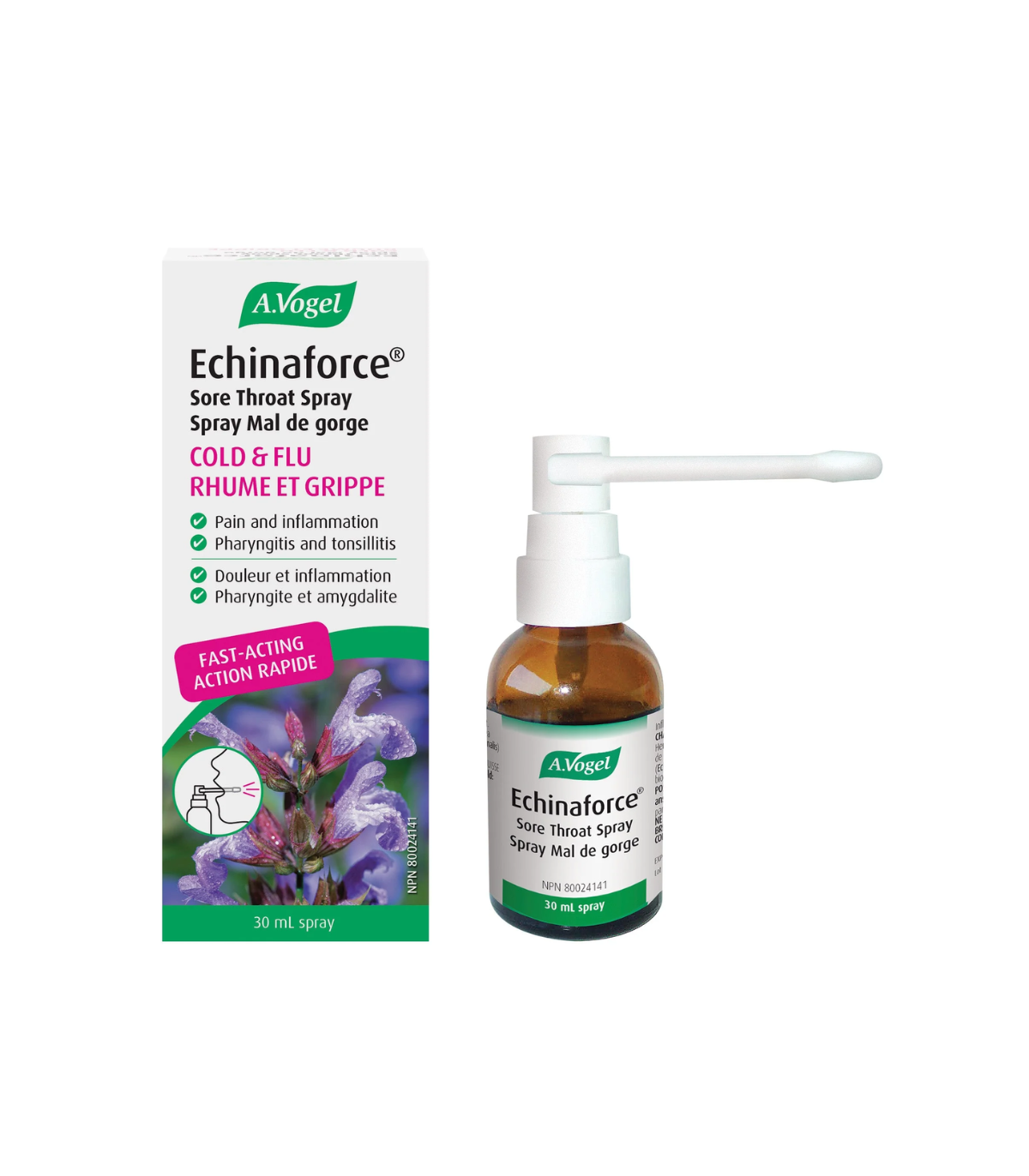 A. Vogel 에이보겔 에키나포스 인후염 스프레이 30ml | 매일 업데이트되는 특가 상품 | VITASHOP