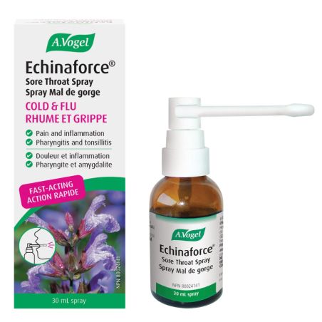 Echinaforce Sore Throat Spray 30 ml | Safest & Easiest Shopping Vitamins Online | VITASHOP