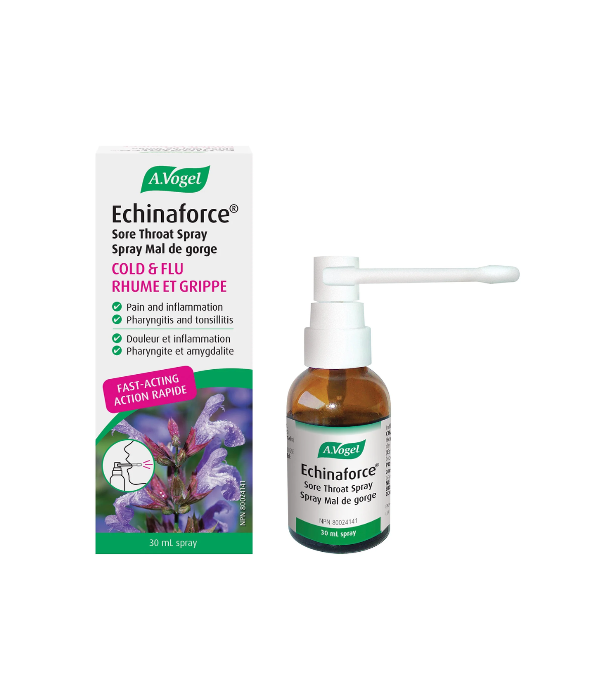 Echinaforce Sore Throat Spray 30 ml | Safest & Easiest Shopping Vitamins Online | VITASHOP