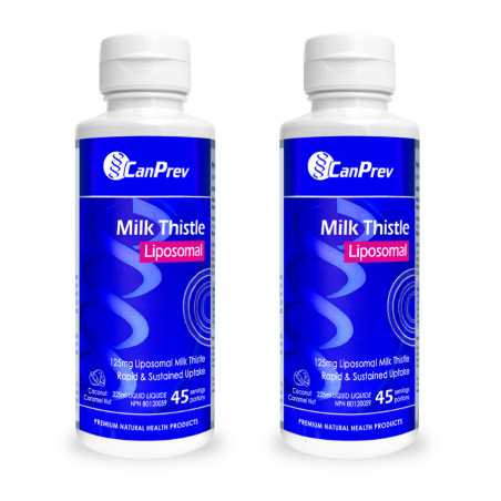 CanPrev [2 for Deal] Liposomal Milk Thistle Coconut Caramel Nut 225 ml | Unbeatable Prices, Daily Deals | VITASHOP