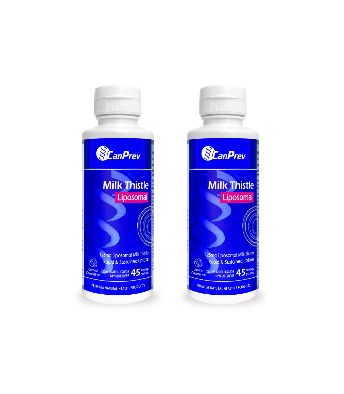 CanPrev [2 for Deal] Liposomal Milk Thistle Coconut Caramel Nut 225 ml | Unbeatable Prices, Daily Deals | VITASHOP
