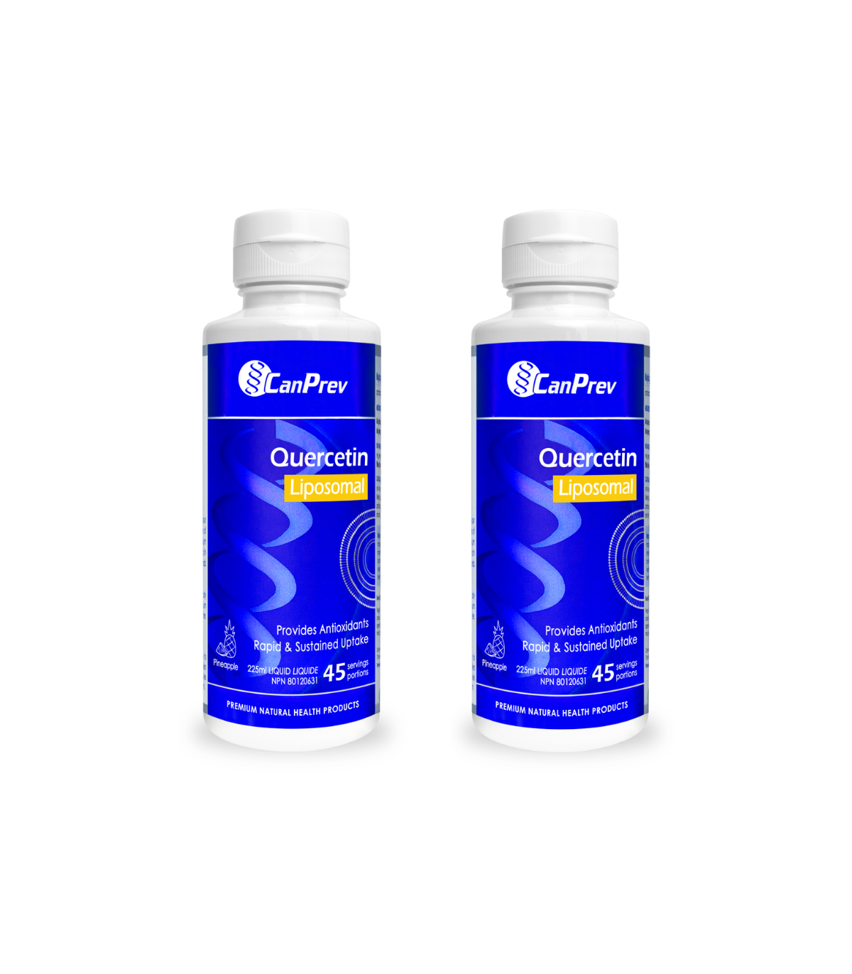 CanPrev [2 for Deal] Liposomal Quercetin Pineapple 225 ml | Unbeatable Prices, Daily Deals | VITASHOP