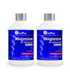 [2 for Deal] Magnésium Bis-Glycinate 300 Ultra Gentle Liquid 500ml - Juicy Blueberry
