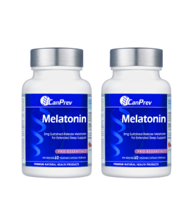 CanPrev [2 for Deal] Melatonin 3mg Sustained-Release 60 v-caps | Unbeatable Prices, Daily Deals | VITASHOP