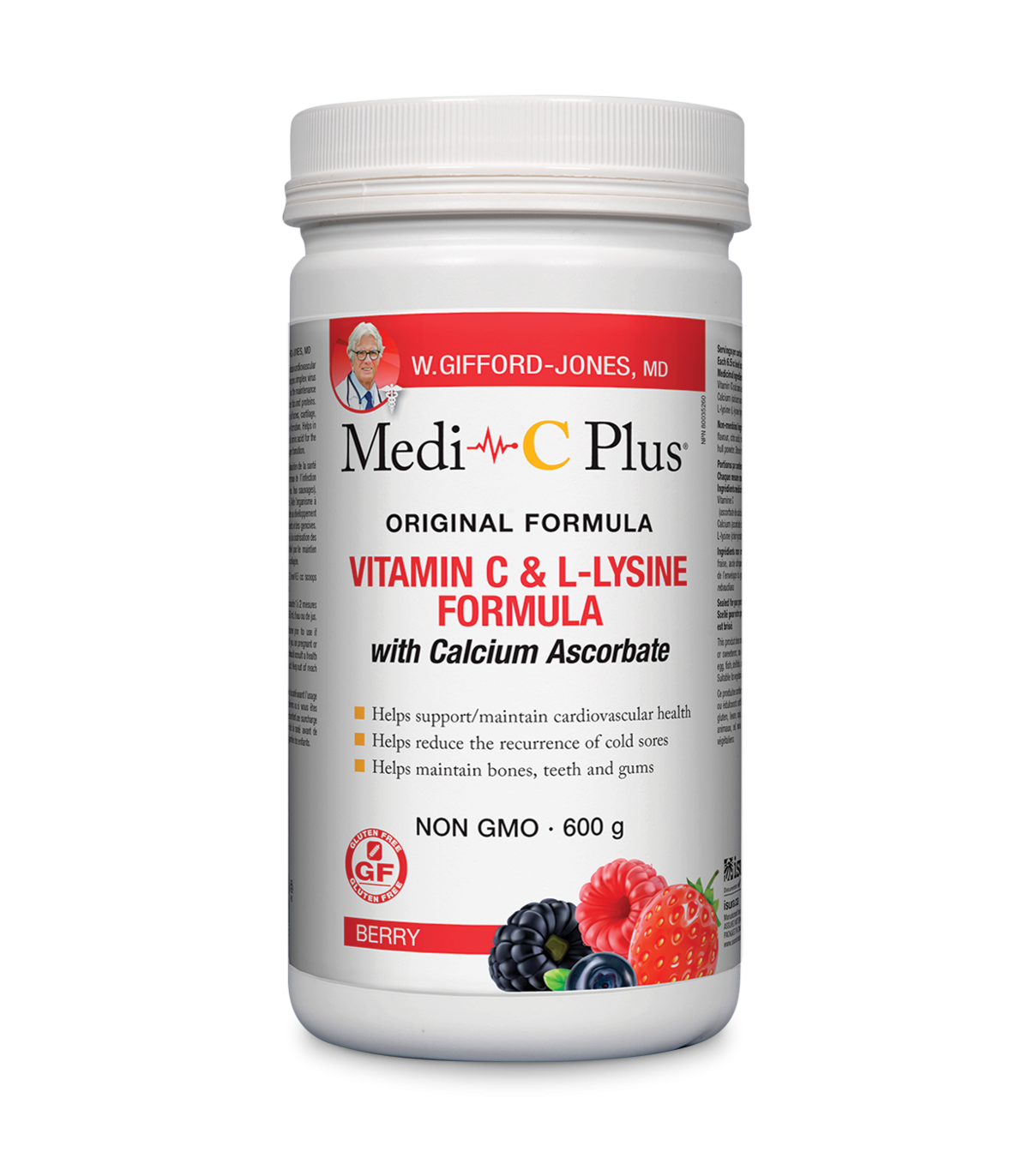 Medi-C Plus 메디씨 플러스 칼슘 함유 Medi-C Plus 베리 600g | 매일 업데이트되는 특가 상품 | VITASHOP
