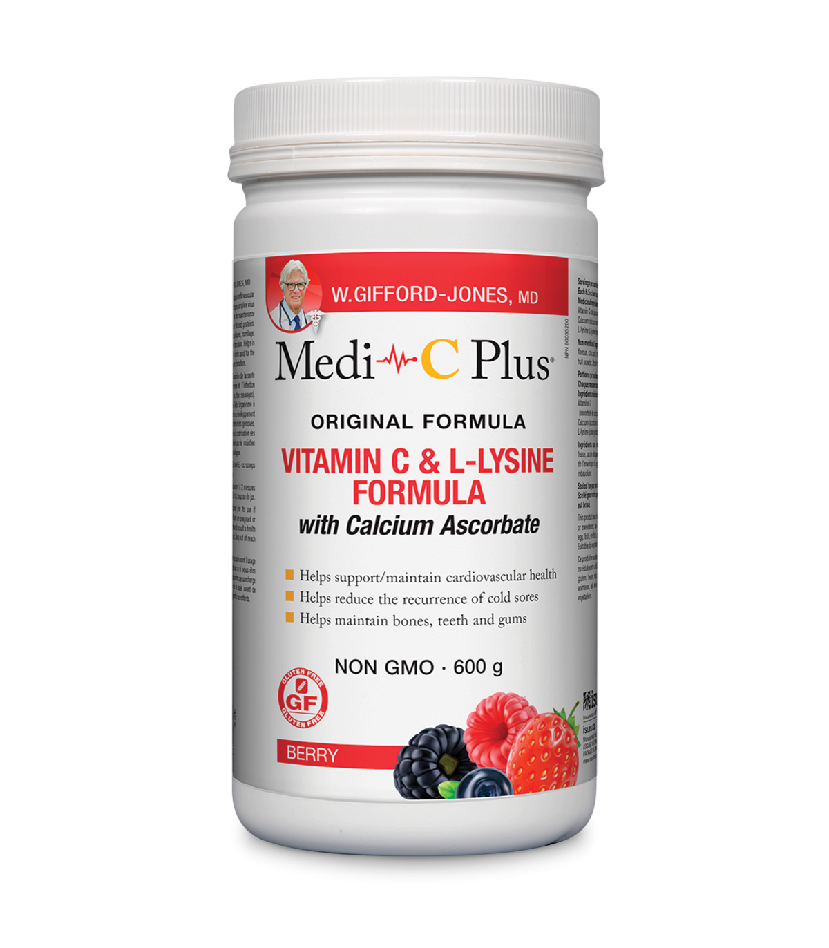 Medi-C Plus 메디씨 플러스 칼슘 함유 Medi-C Plus 베리 600g | 매일 업데이트되는 특가 상품 | VITASHOP