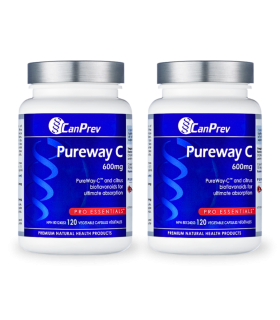 CanPrev [2 for Deal] 퓨어웨이 C 600mg 120 브이캡슐 | 매일 업데이트되는 특가 상품 | VITASHOP
