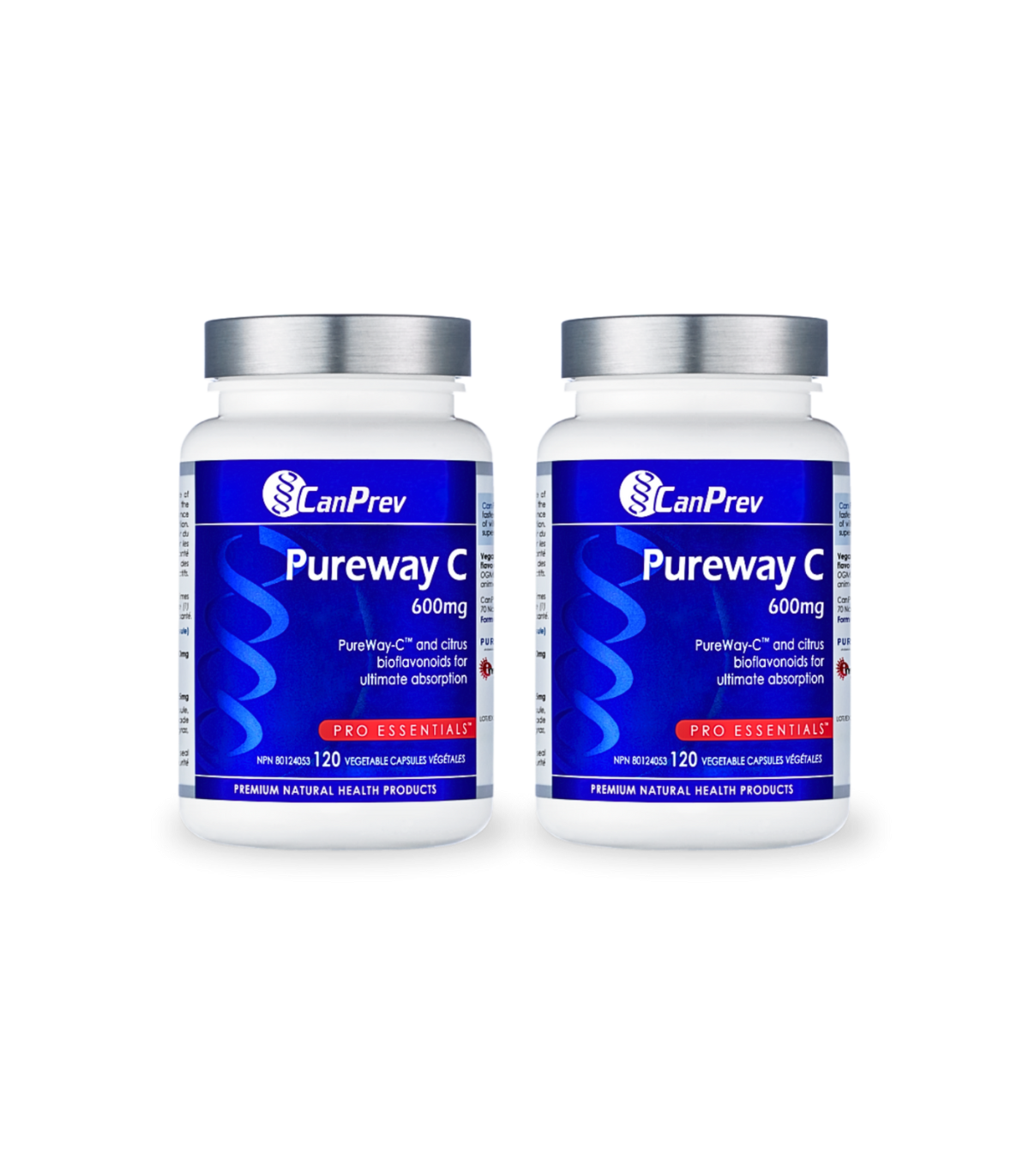 CanPrev [2 for Deal] 퓨어웨이 C 600mg 120 브이캡슐 | 매일 업데이트되는 특가 상품 | VITASHOP