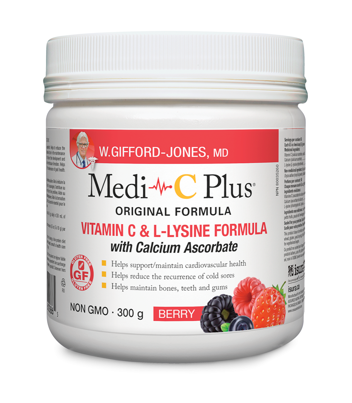 Medi-C Plus Medi-C Plus Berry with Calcium 300 g | Unbeatable Prices, Daily Deals | VITASHOP