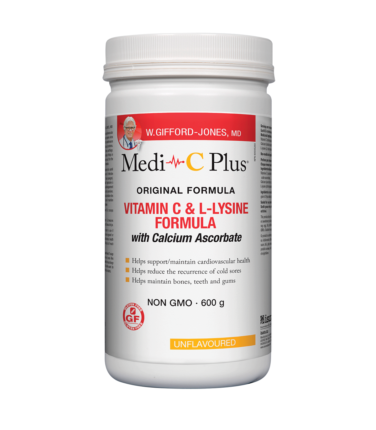 Medi-C Plus Medi-C Plus Unflavoured with Calcium 600 g | Unbeatable Prices, Daily Deals | VITASHOP