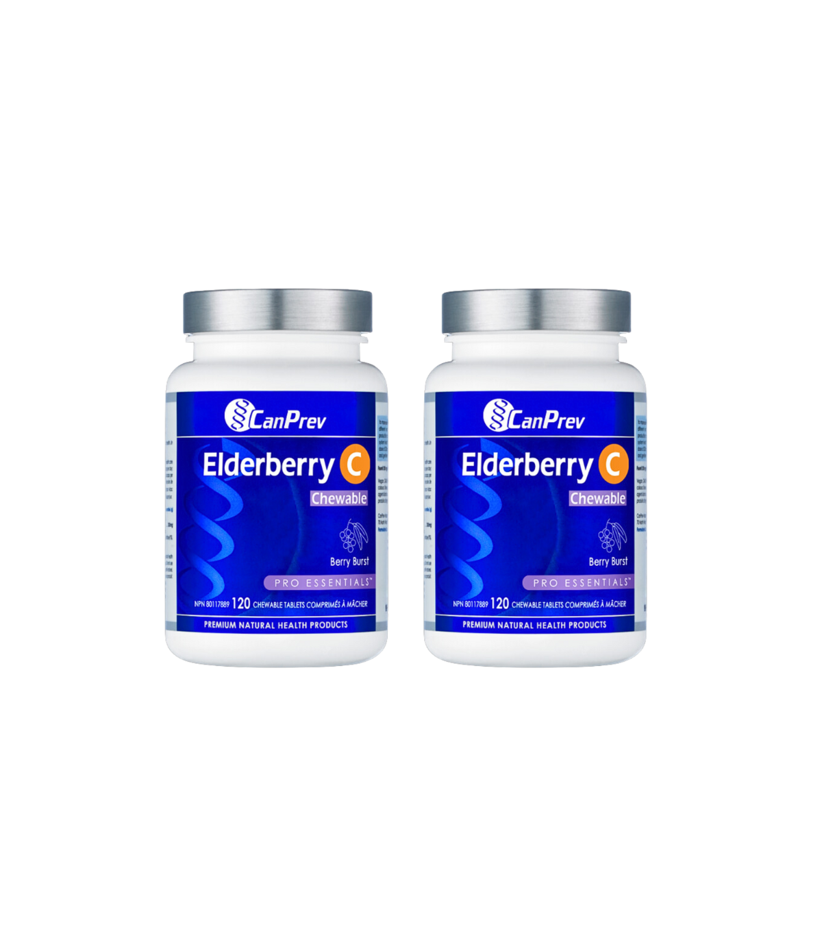 CANPREV Sureau C à Croquer - Berry Burst 120 comprimés