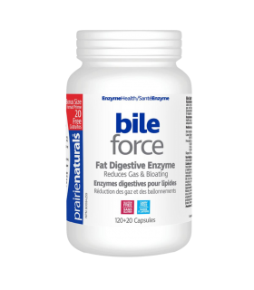 Prairie Naturals Bonus Bile-Force Bile Salts with Lipase 120 + 20 Capsules | Unbeatable Prices, Daily Deals | VITASHOP